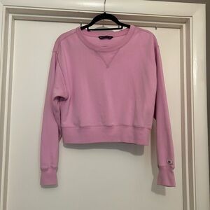 Abercrombie & Fitch Light Pink Crewneck